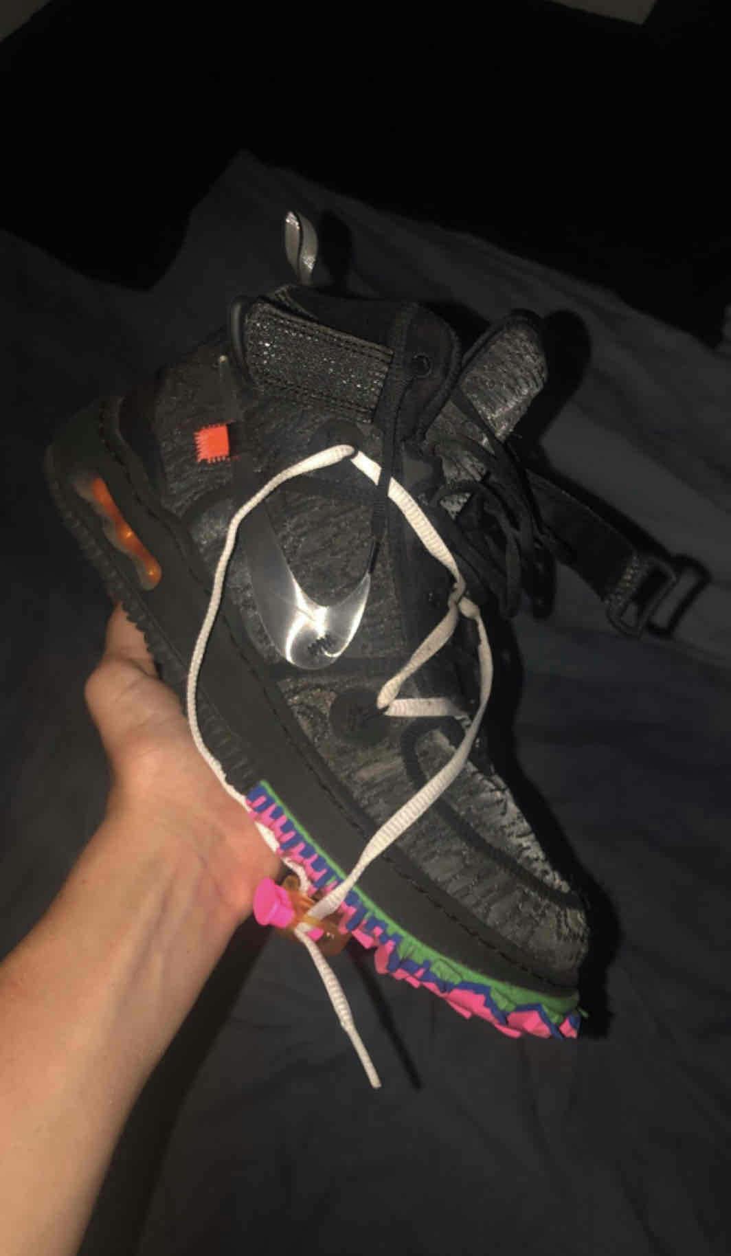 Off-White x Nike Air Force 1 Mid 'Black' DO6290-001 Off-White x Nike Air Force 1 Mid 'Black' DO6290-001